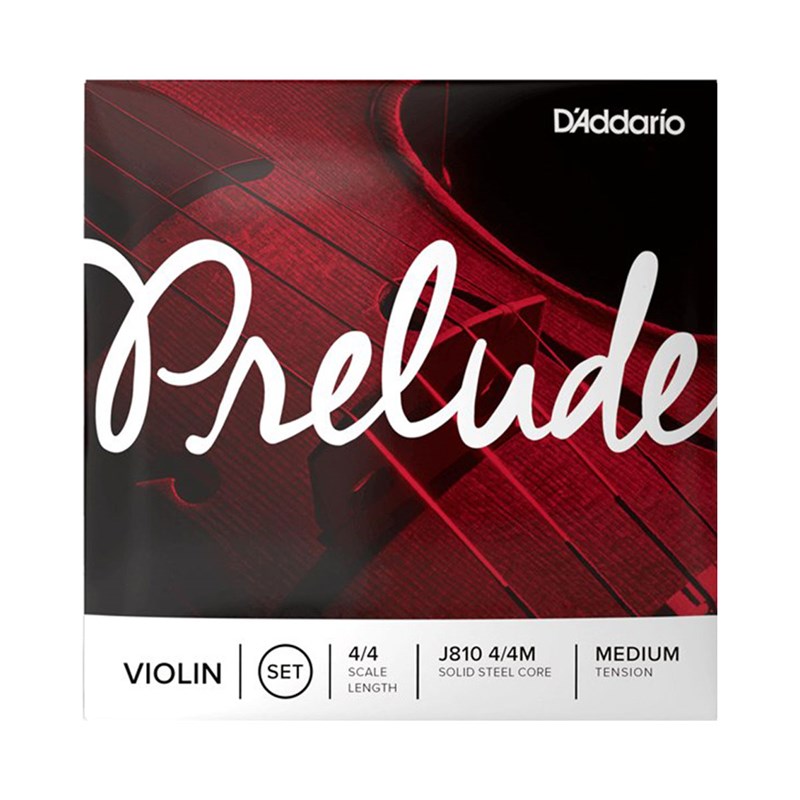 D'Addario J810 4/4M Prelude Violin Strings Set